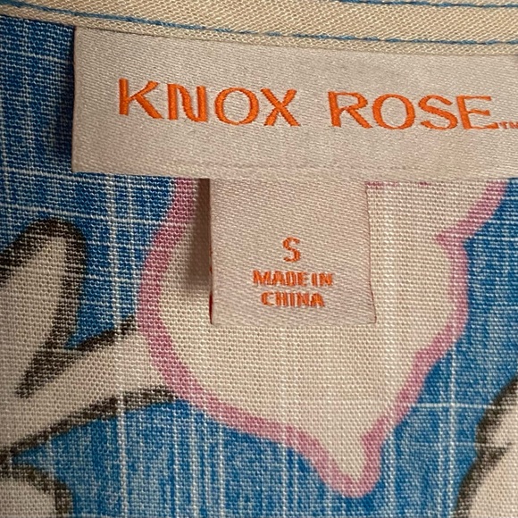 Knox Rose Maxi Floral Wrap Dress w/ Ruffles, Side Pockets, Short Sleeves, Small - Picture 3 of 8